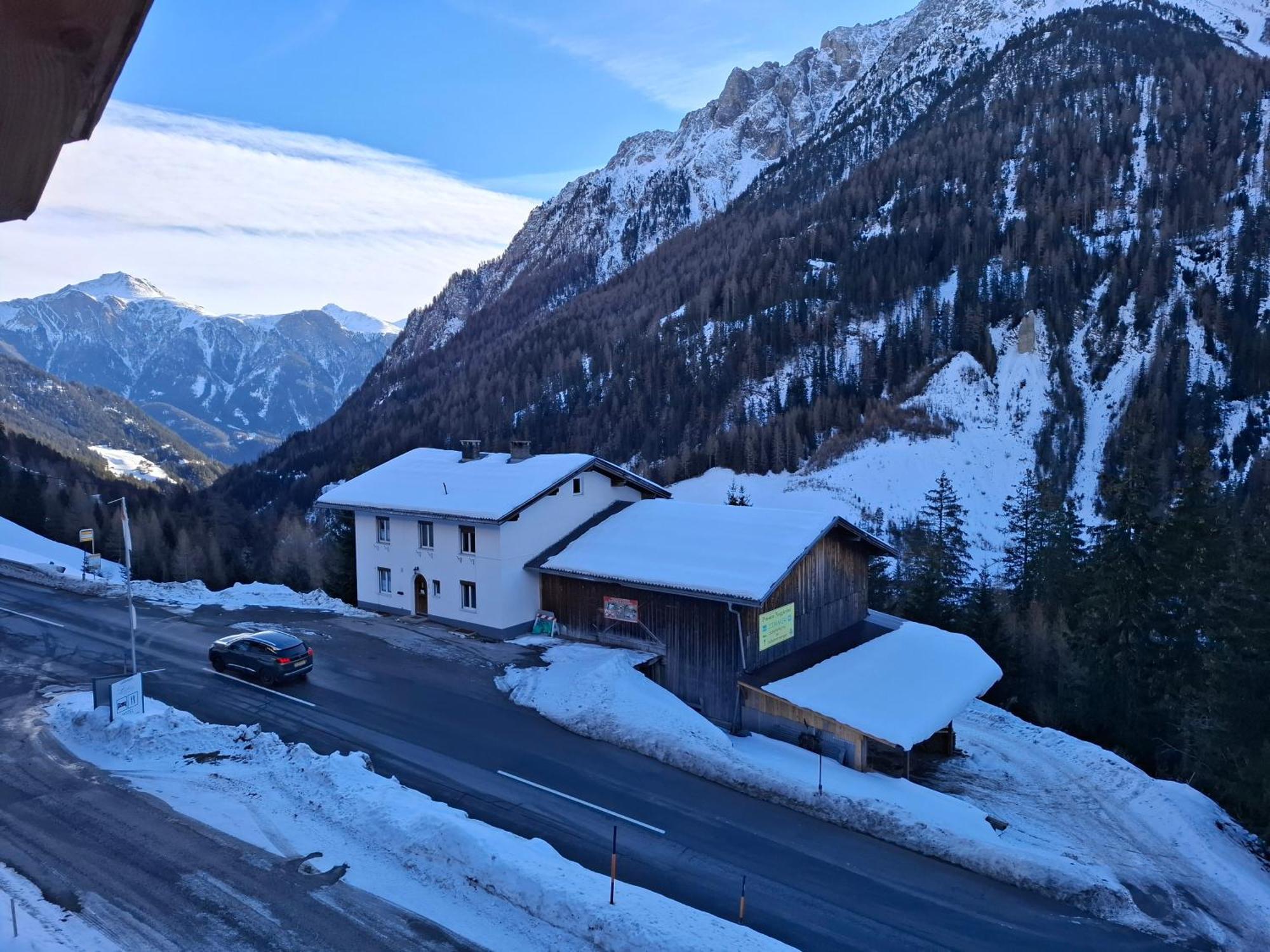 Landhaus Paradies Samnaun 施皮斯 外观 照片